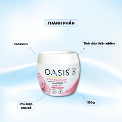 Sáp đuổi muỗi Oasis Hương Pink Blossom 180g - Màu hồng