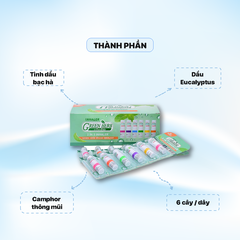 Ống Hít Thông Mũi Green Herbal