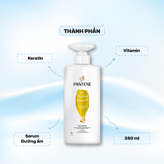 Dầu Gội Pantene Daily Moisture Renewal 380ml - Màu Vàng