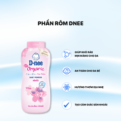 Phấn Dnee Organic 350g - Màu Hồng - Sakura