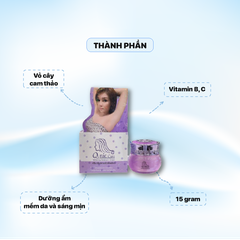 Kem Trị Thâm Nách Qnic Care Whitening 15g - Màu tím