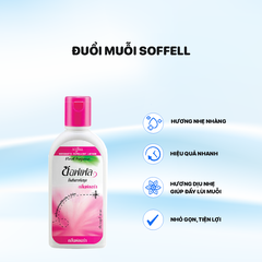 Kem Chống Muỗi Đốt Soffell Hương Hoa 60ml - Màu Hồng