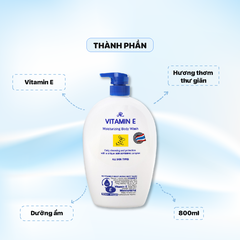 Sữa tắm Vitamin E 800ml