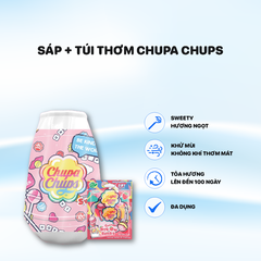Sáp Thơm Chupa Chups 230g  - Hương Sweety + Túi Thơm 9g