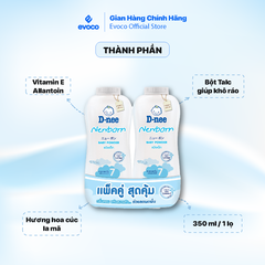 Phấn Dnee Organic 350g - Màu Trắng