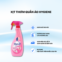 Xịt Thơm Quần Áo Hygiene 550ml - Màu Hồng