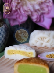 Bánh dẻo Đậu xanh hạnh nhân