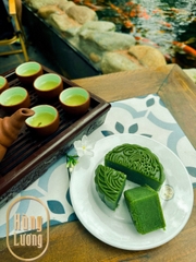 Vỏ Trà xanh nhân trà xanh