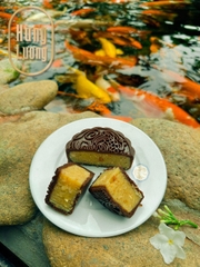 Vỏ cacao nhân đậu xanh