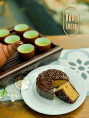 Vỏ cacao nhân đậu xanh