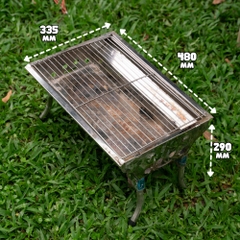 [CHO THUÊ_BN3] BẾP NƯỚNG THAN CHÂN THẤP SIZE VỪA