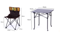 [CHO THUÊ_BG1] BỘ BÀN GHẾ DÃ NGOẠI KHUNG NHÔM GẤP GỌN