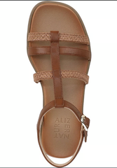 Sandal nữ Naturalizer womens Julia Strappy Sandal Color Toffee Brown Faux Suede - Giày nữ xuất dư Âu, Mỹ