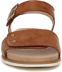 Sandal nữ Dr. Scholl's Shoes Womens Nicely Fun Adjustable Faux Leather Slingback Sandals - Giày xuất dư Mỹ