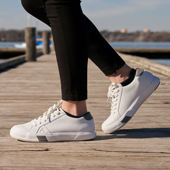 Giày nữ siêu nhẹ No 27 Women's Casual Sneaker (Gen 1) by Anodyne-White - Giày nữ xuất khẩu Âu, Mỹ