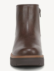 Boot nữ VNXK da bò thật Dr. Scholl's Women's Bring Vibes Chelsea Boot Color Brown Leather - Hàng xuất Mỹ