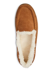 Giày nữ lót lông VNXK Anodyne Women's No. 39 Women's Slipper Moc Toe- Camel - Giày nữ xuất khẩu Mỹ, Âu