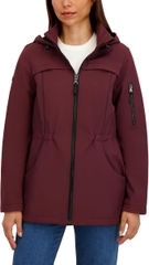 Áo Khoác Nữ Xuất Dư HFX Mellow Pile Lined Jacket – Màu Garnet | Hàng Chuẩn Âu Mỹ, Giá Giảm Cực Sốc