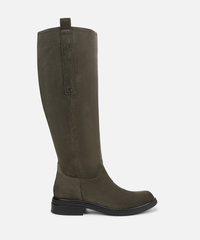 Boot Nữ Cao Cổ Da Bò Thật Naturalizer Ontime Knee High Boot – Màu Laurel Green Suede, Hàng Xuất Dư Mỹ