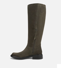 Boot Nữ Cao Cổ Da Bò Thật Naturalizer Ontime Knee High Boot – Màu Laurel Green Suede, Hàng Xuất Dư Mỹ