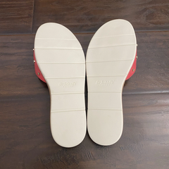 Dép nữ quai ngang Dr Scholls Island Icon Sandals Women's Red Buckle Slide   - Giày dép xuất dư Mỹ, EU