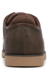 Giày nam da thật Dr. Scholl's Shoes Men's Sync Oxford Color Brown Leather- Giày nam xuất khẩu Mỹ, Eu