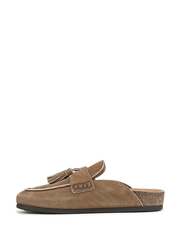 Sam Edelman Brown Astrid Backless Loafer Shoes - Giày xuất Mỹ