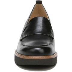 Giày nữ VNXK Naturalizer Women's Darry Lug Sole Heeled Loafer Black - Giày nữ xuất Mỹ, Âu