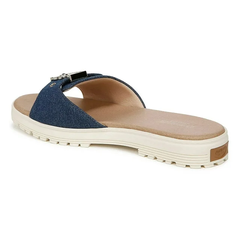 Dép nữ quai ngang Dr. Scholl's Women's Dark Blue Think Iconic Sandals   - Giày dép xuất dư Mỹ, EU