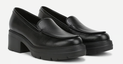 Giày nữ VNXK SOUL Naturalizer Womens Luly Lug Loafer Color Black Faux Leather - Giày nữ xuất Mỹ, Âu