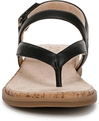 Sandal nữ VNXK Naturalizer Women's SOUL Carolyn Sandal  Color Black - Giày nữ xuất dư Âu, Mỹ