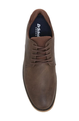 Giày nam da thật Dr. Scholl's Shoes Men's Sync Oxford Color Brown Leather- Giày nam xuất khẩu Mỹ, Eu