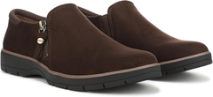 Giày nữ VNXK Dr.Scholl's Shoes Femme Nice Day Now Couleur  Micro marron foncé - Giày nữ xuất khẩu Âu, Mỹ
