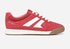 Giày nữ VNXK Naturalizer Women's Lorena Lace Up Sneaker Color Deep Red Fabric & Suede - Giày nữ xuất Mỹ, Âu