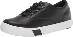 Giày nữ siêu nhẹ Anodyne Women's No. 93 Casual Sneaker Black Leather - Giày nữ xuất khẩu Âu, Mỹ