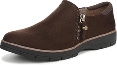Giày nữ VNXK Dr.Scholl's Shoes Femme Nice Day Now Couleur  Micro marron foncé - Giày nữ xuất khẩu Âu, Mỹ