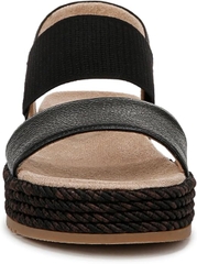 Sandal nữ Naturalizer Women's Diana Strappy Sandal Couleur Noir/blanc - Giày nữ xuất dư Âu, Mỹ