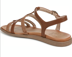 Sandal nữ Naturalizer womens Julia Strappy Sandal Color Toffee Brown Faux Suede - Giày nữ xuất dư Âu, Mỹ