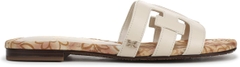Sandal nữ Sam Edelman Women's Bay Flat Sandal Color Modern Ivory - Giày nữ xuất dư Âu, Mỹ