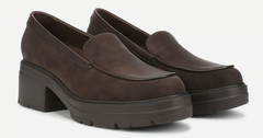 Giày nữ VNXK SOUL Naturalizer Womens Luly Lug Loafer Color Dark Brown Faux Leather - Giày nữ xuất Mỹ, Âu