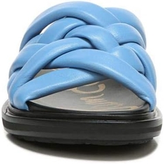 Dép sandal nữ Sam Edelman Women's Vaugn Blue - Giày xuất khẩu Âu, Mỹ