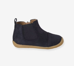 Giày Trẻ Em Soft Leather Boots, Zipped &amp; Elasticated – Chính Hãng Vertbaudet, Hàng Xuất Dư Cao Cấp