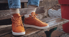 Boot nữ VNXK SAOLA Wonen's da thật siêu nhẹ êm Bergen Waterproof Warm W Caramel - Giày nữ xuất khẩu Mỹ, Eu