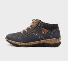 Giày nam da thật Men's Sneaker Hush Puppies (Xanh) - Giày nam xuất khẩu Mỹ, Eu