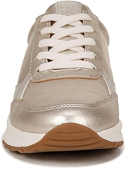 Giày Nữ Naturalizer Women's Shay Lace-Up Fashion Sneaker Color Champagne Metallic Leather - Giày nữ xuất khẩu Âu, Mỹ