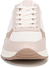 Giày nữ VNXK Naturalizer Women's Shay Lace Up Sneaker Color Beige Multi Leather - Giày nữ xuất Mỹ, Âu