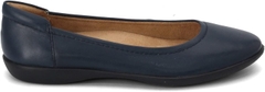 Giày búp bê nữ SOUL Naturalizer Womens Flexy Flat Navy Leather - Giày nữ xuất Mỹ, Âu
