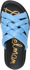 Dép sandal nữ Sam Edelman Women's Vaugn Blue - Giày xuất khẩu Âu, Mỹ