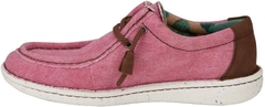 Giày nữ VNXK Justin Women's Hazer Pink Lace Up Casual Shoe - Giày nữ xuất khẩu Mỹ, EU