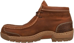 Giày cao cổ nam da thật chống nước, đế cách điện và chống đinh Justin Original Work Boots Mens Crafton Waterproof - Giày nam xuất khẩu Mỹ